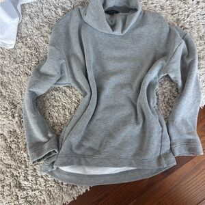 Banana Republic Gray Cowl Neck Sweater